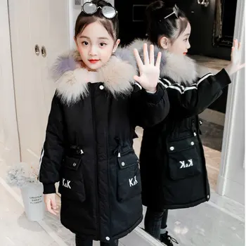 

Winter Girls Cotton Padded Jacket 2020 New Toddler Girl Winter Clothes Fashion Warm Korean Clothes Kids Clothes 10 12 Years