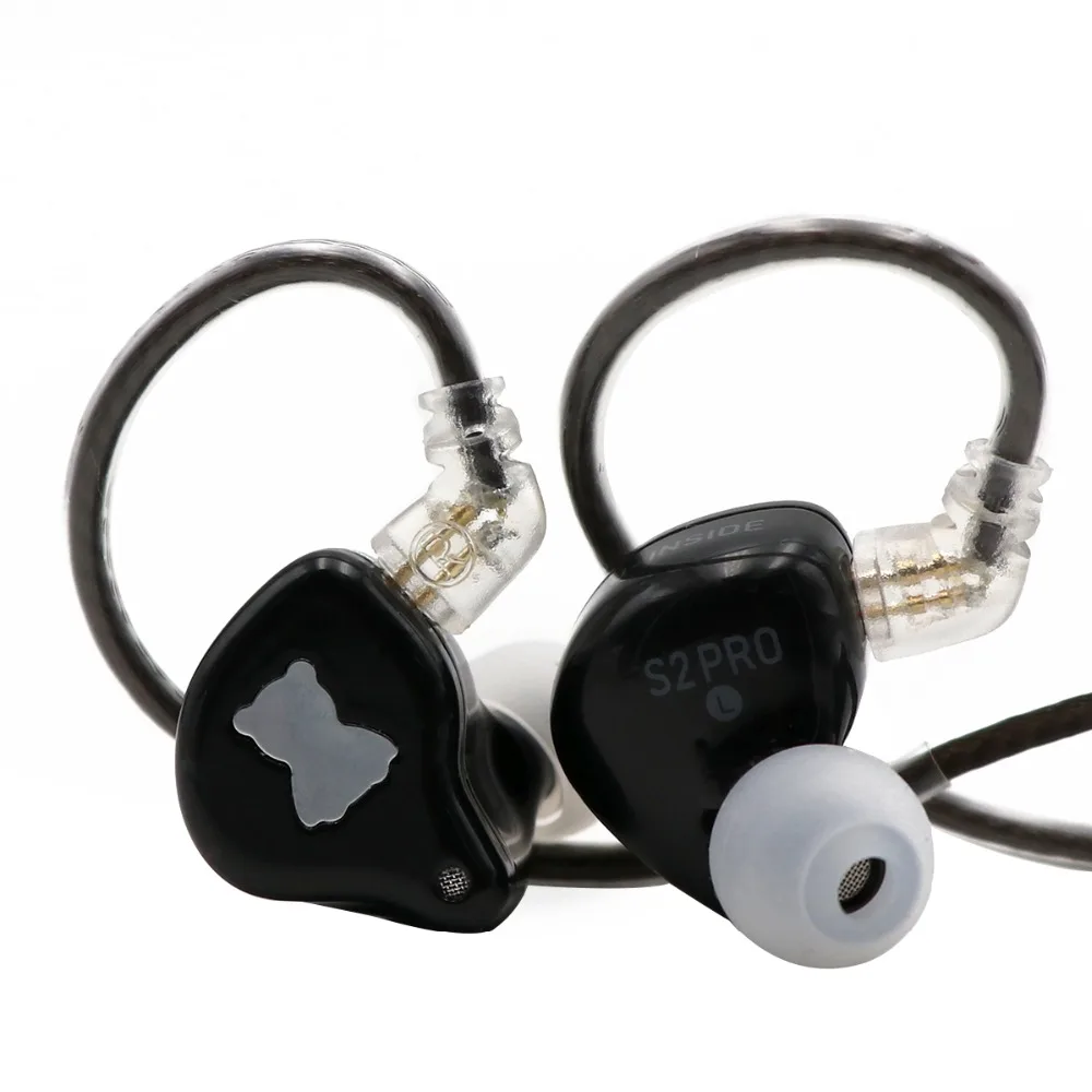 TFZ S2Pro HiFi 2,5 Gen Graphene Tesla Магнитный Динамический драйвер наушники-вкладыши со съемным кабелем 2Pin