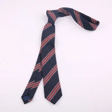 Галстуки для мужчин Повседневная мода хлопок узкий галстук полиэстер проволока 6 см узкий женский полосатый галстук мужские s Аксессуары