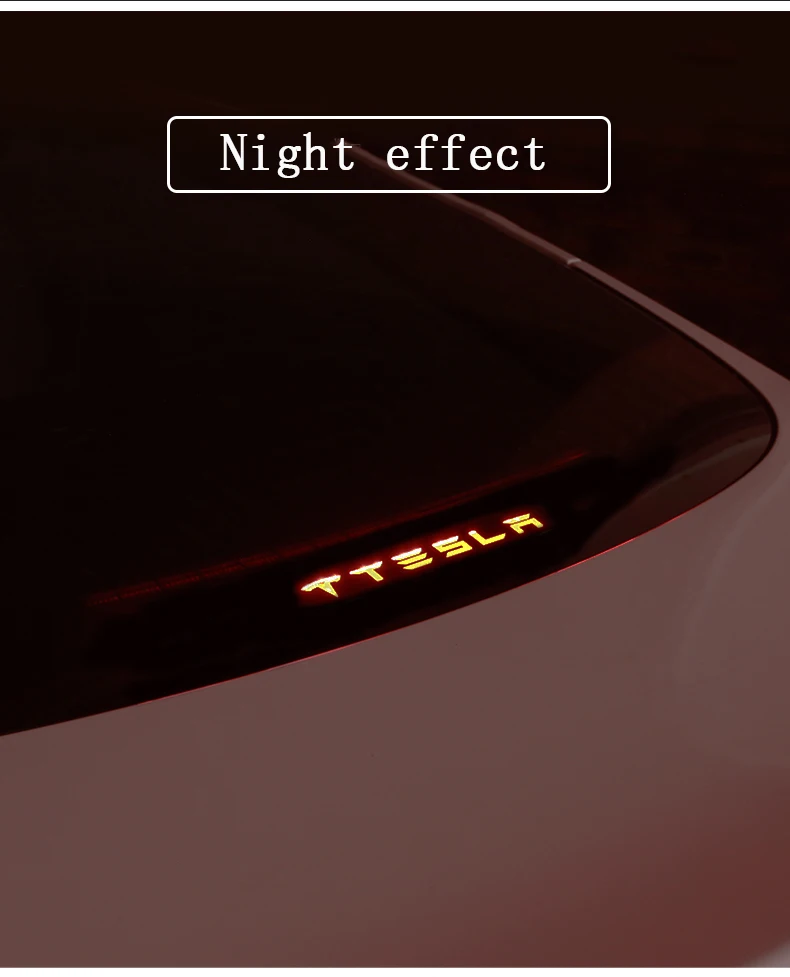 特斯拉model3高位刹车灯贴3