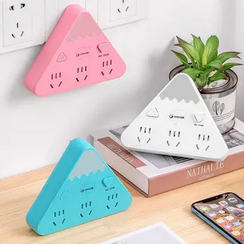 

Usb Multifunctional Conversion Socket with Night Light Creative Conversion One to Multi Conversion Plug-in Strip