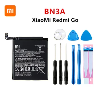 

Xiao mi 100% Orginal BN3A 3000mAh battery For Xiaomi Redmi Go BN3A High Quality Phone Replacement Batteries +Tools