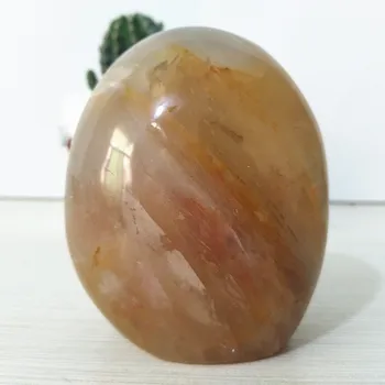 

Natural stone red hematoid quartz crystal display home decoration stone color romantic Multi-inclusions Crystal