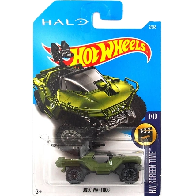 2017-2 Hot Wheels 1/64 Car UNSC WARTHOG HALO Metal Diecast Model Car Kids Toys Gift