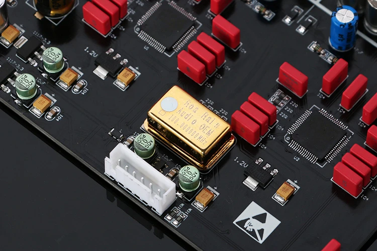 HiFi аудио Двухъядерный 2* ES9038PRO ЦАП Декодер плата TCXO XLR RCA выход