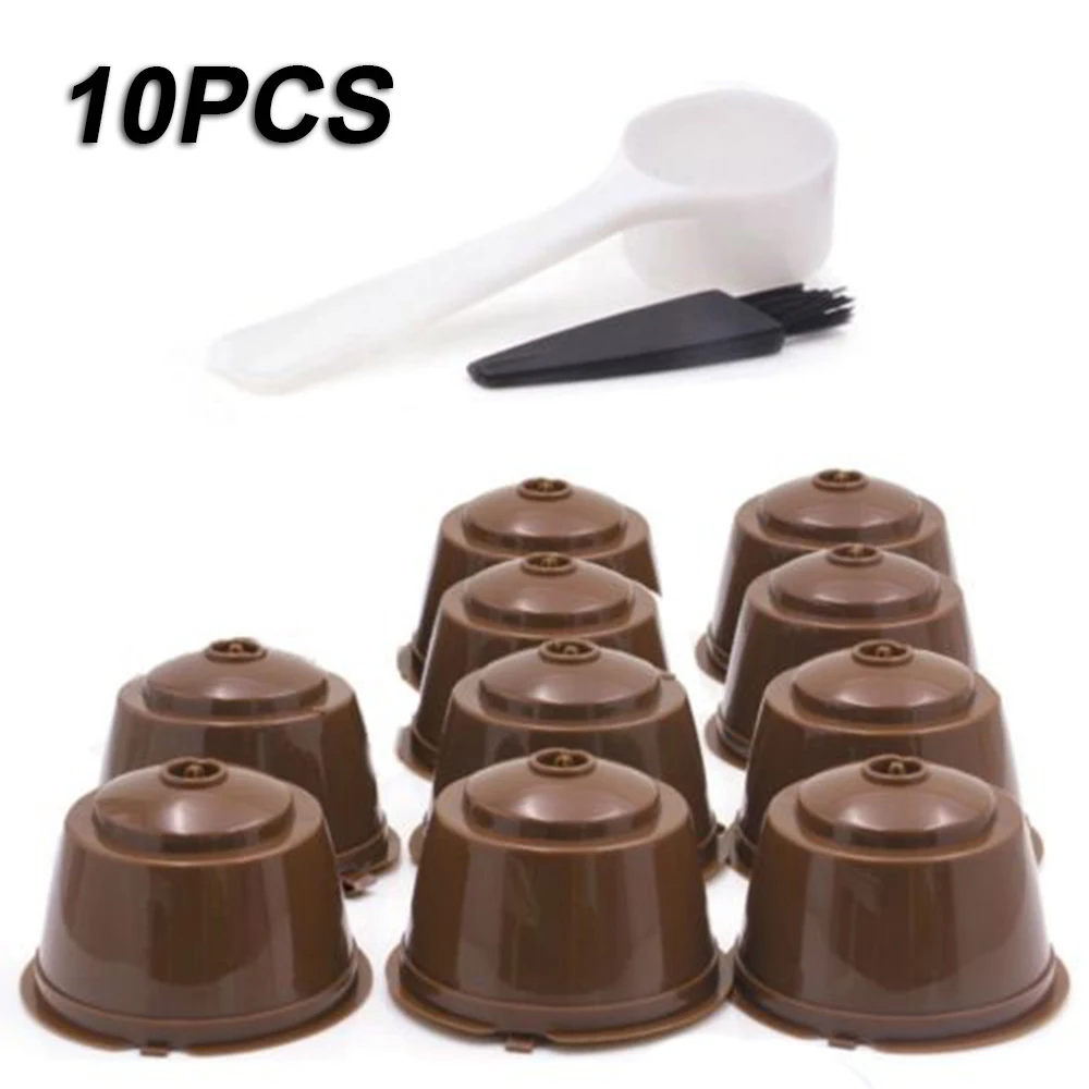 

Food Grade Plastics Refillable Coffee Capsule Pod For Dolce Gusto Nescafe Useful