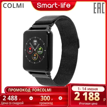 

Reloj inteligente con pantalla táctil completa COLMI Land 1 IP68 resistente al agua Bluetooth para deportes, fitness tracker, re