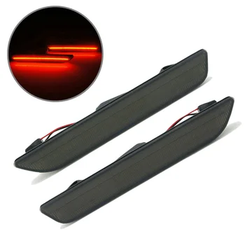 

2pcs 45-SMD Red LED Diode Rear Side Maker Lamps LED Light For Ford Mustang 10-14
