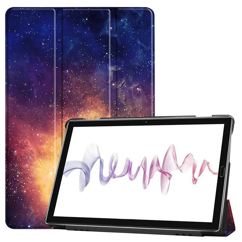 Магнитный чехол книжка для Huawei MatePad Pro 10 8 Mediapad M6 2019 планшета из искусственной кожи