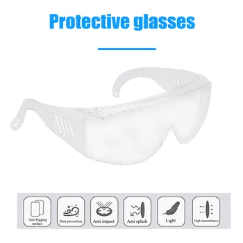 

Dust-proof Anti-splash Protective Glasses Professional Windproof Safety Goggles Lab Dental Eyewear Splash Eye Protect Glass