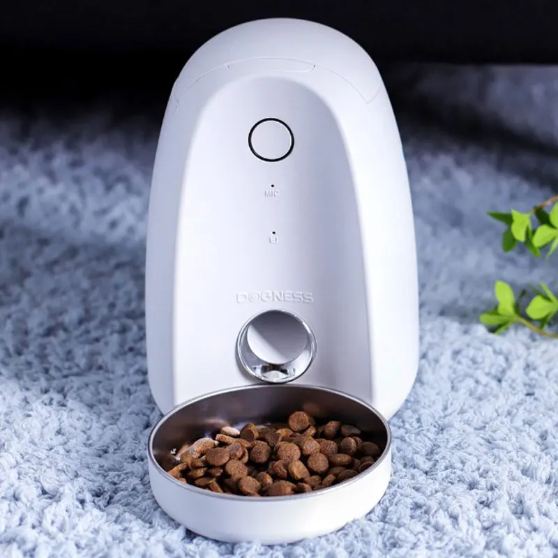 

Smart Pet Supplies Automatic Feeder Mini Cat Dog Remote Timing Feeding 2l Capacity Small Size Suitable for Small Pets
