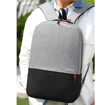 

banabanma Men 14inch Laptop Backpack USB Charging High Capacity Travel Outdoor Lightweight Shoulder Bag