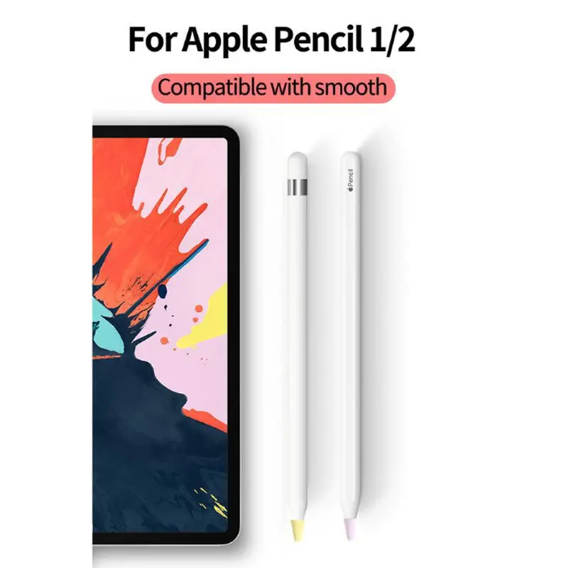 6 шт. для Apple Pencil 1 2 Tablet Stylus Touch Pen чехол для сенсорного экрана чехол