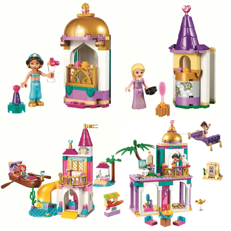 

118pcs Princess Friends Ariel's Seaside Castle 11175 Model Building Blocks Toys Bricks Compatible With 41160 41161 41162 41163