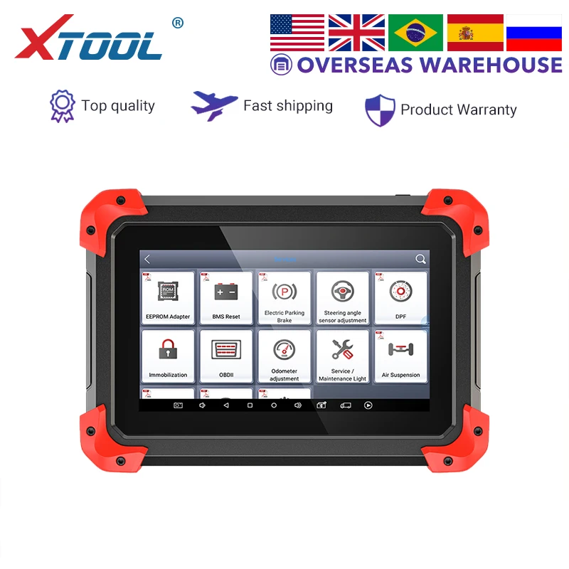 Best Price XTOOL X100 PAD OBD2 Auto Key Programmer odometer adjustment Special Functions ECU ABS EEPROM adapter code reader lmmo Update New