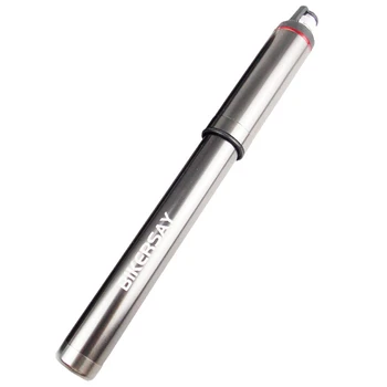 

Aluminum Alloy Inflator Mini Bicycle Inflator Portable Basketball Inflator With High Pressure Pressure Pressure Gauge Inflator(S