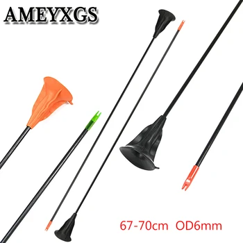 

12/24pcs Big Rubber Suction Cup Arrow Multifunction Safe Rubber Arrow Shooting Hunting Game Kids Toys Children's Arrow Gift