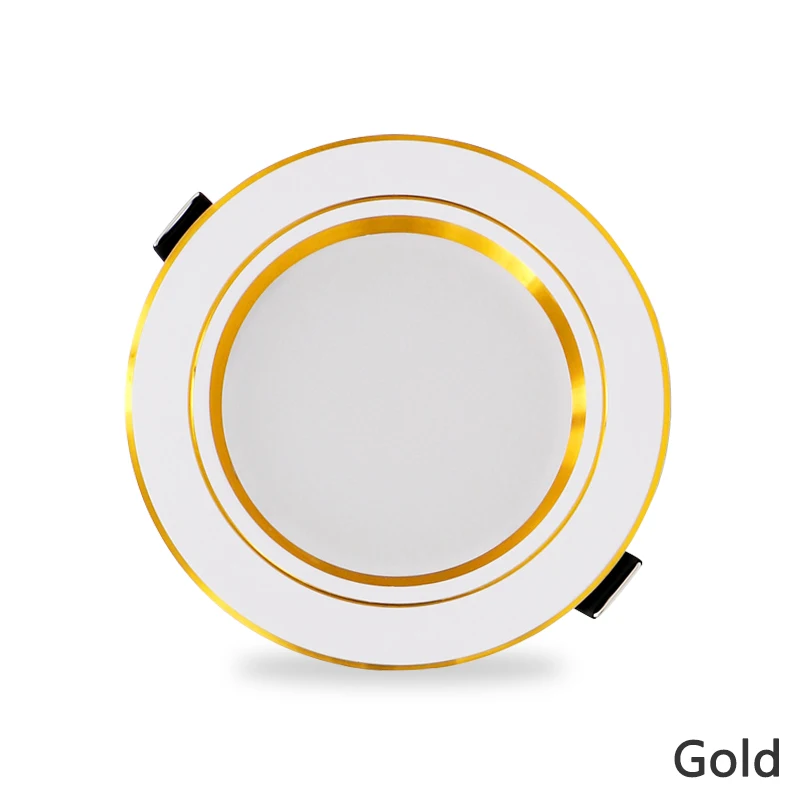 LED downlight spotlight 18W 15W 12W 9W 5W AC 220V 230V 240V warm cold white recessed for bedroom kitchen