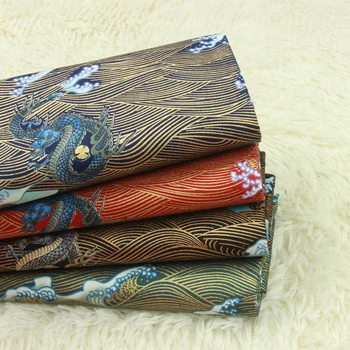 

Japanese Breeze Printed Cotton Fabric Quilting material for Sewing dolls and bags Needlework Accessories 90X110cm