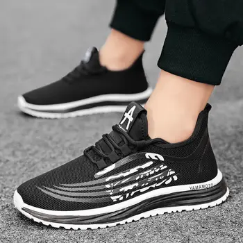 

Fashion Men's Shoes Portable Breathable Running Shoes 39-44 Size Sneakers Comfortable Walking Jogging Casual Shoes