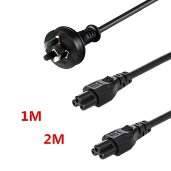 

UPS Server Y Splitter SAA Plug 3-Prong Male to 2 x C5 Power Cord sets Australia to 2 ways C5 Connector Powre Cable