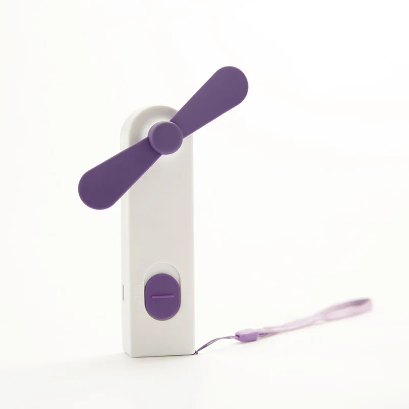 Purple Usb ручной вентилятор электрический портативный магнитное притяжение маленькие вентиляторы оригинальность маленькие домашние электроприборы Настольный Электрический - Цвет: Purple