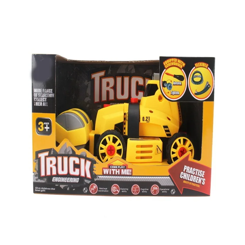 

CHILDREN'S Toy Engineering Construction Road Roller Nut Disassembly Engineering Vehicle Parent And Child Interactive Educational
