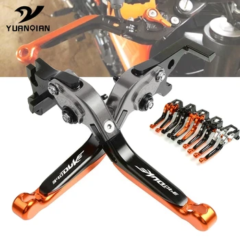 

High quality Motorcycle Accessories CNC Adjustable Foldable Extendable Motorbike Brakes Clutch Levers FOR KTM DUKE 390 2013-2018