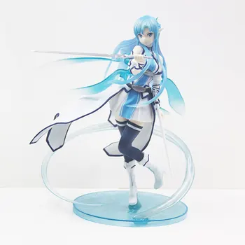 

Anime Sword Art Online Asuna Action Figure 23cm Asuna Yuuki Water Spirit PVC Model Collection Toys Children Gift