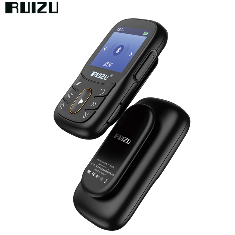 Bluetooth MP3 Player With Clip Music Player Supports FM Radio Recording Video E-Book Pedometer TF Card android mp3 player