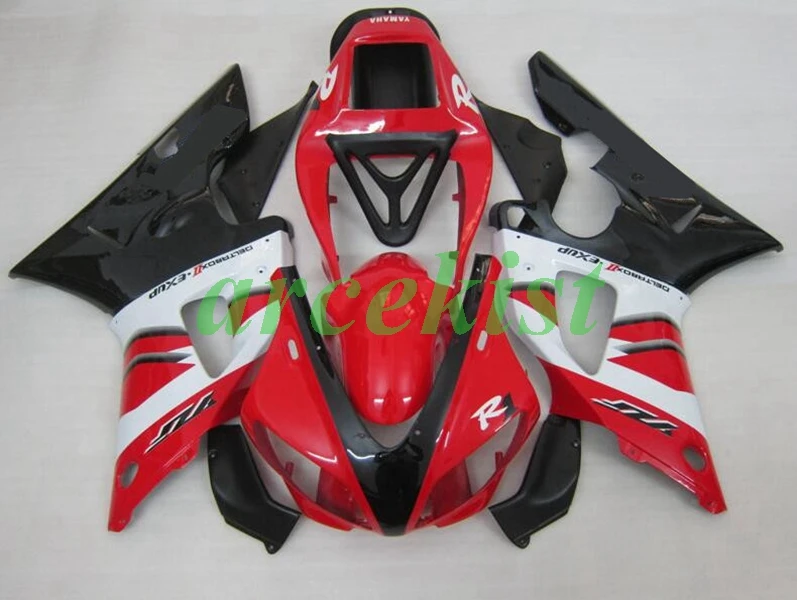 

4Gifts New ABS Motorcycle Full Fairings Kit Fit For Yamaha YZF-R1 1998 1999 98 99 r1 Body Kits Custom Free Red black