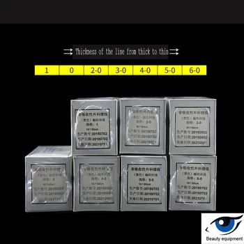 

Yuanlikang non-absorbable surgical sutures, ordinary sutures, silk braided threads, sterile harnesses
