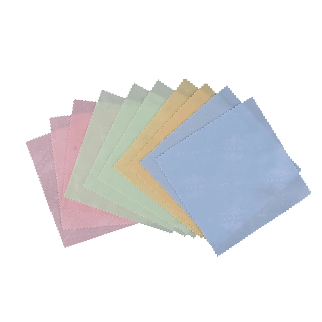 Practical 10Pcs Dust Removal Polishing Cloth for Models Making Building Tool