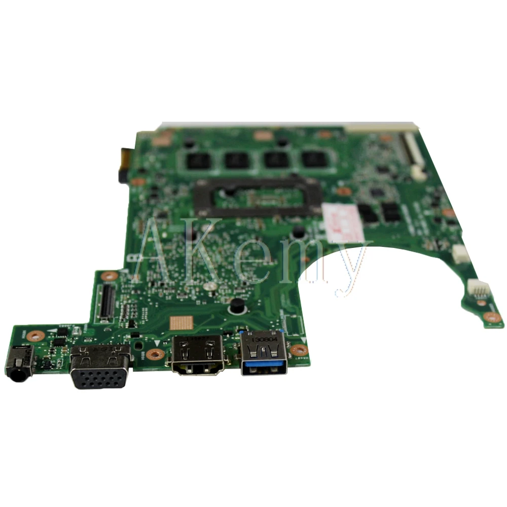 SAMXINNO For ASUS X200C X200CA X200CAP Laotop Mainboard X200CA Motherboard W/ 4GB RAM 2117U CPU