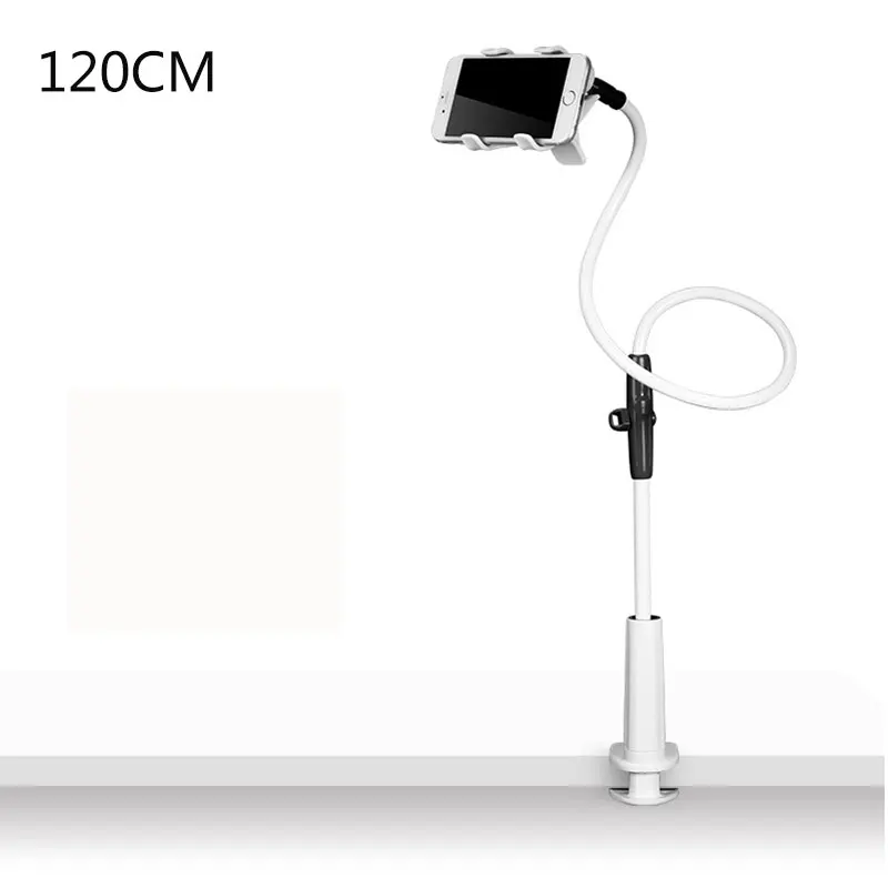 Universal Long Arm Stents Flexible Holder Lazy Mobile Phone Stand Bed Desktop Clip Bracket For iPhone Xiaomi Samsung