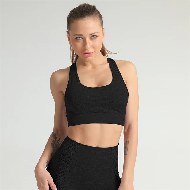 6 Color Women Vital Seamless Sport Bra Push Up Sports Bra Workout