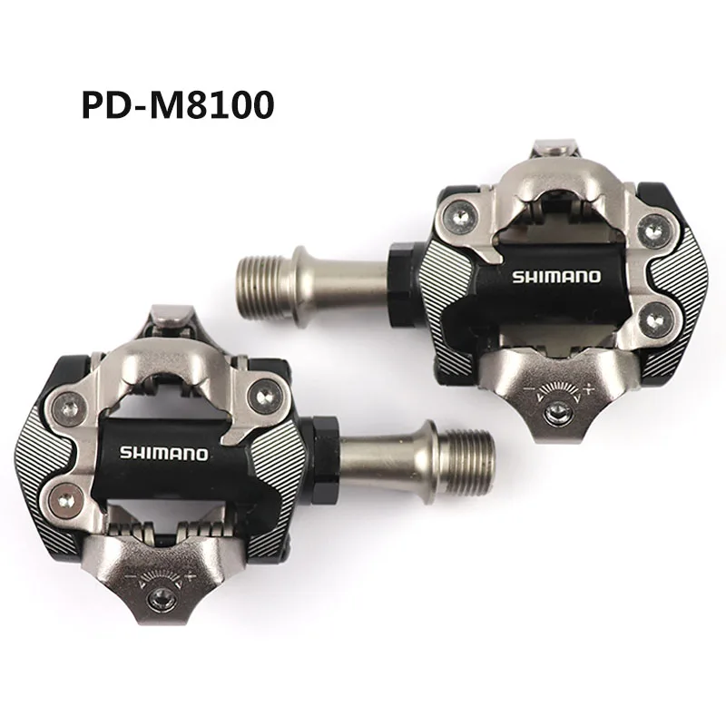 Shimano Deore XT PD-M8100 M8120 XC гоночная педаль SPD MTB горный велосипед педали с sm-SH51 - Цвет: PD-M8100