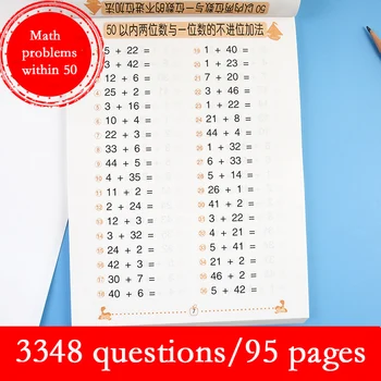 

Book Oral Arithmetic Problem Card Within 50 Addition And Subtraction Math Exercise Children Books Libros Livros Livres Libro Art