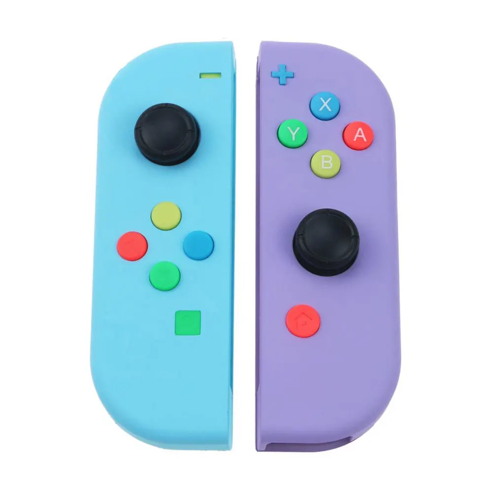 ChengHaoRan для nintendo Switch NS Joy-Con контроллер корпус Оболочка Чехол с джойстиком, Левая Правая кнопка, отвертка - Цвет: CB