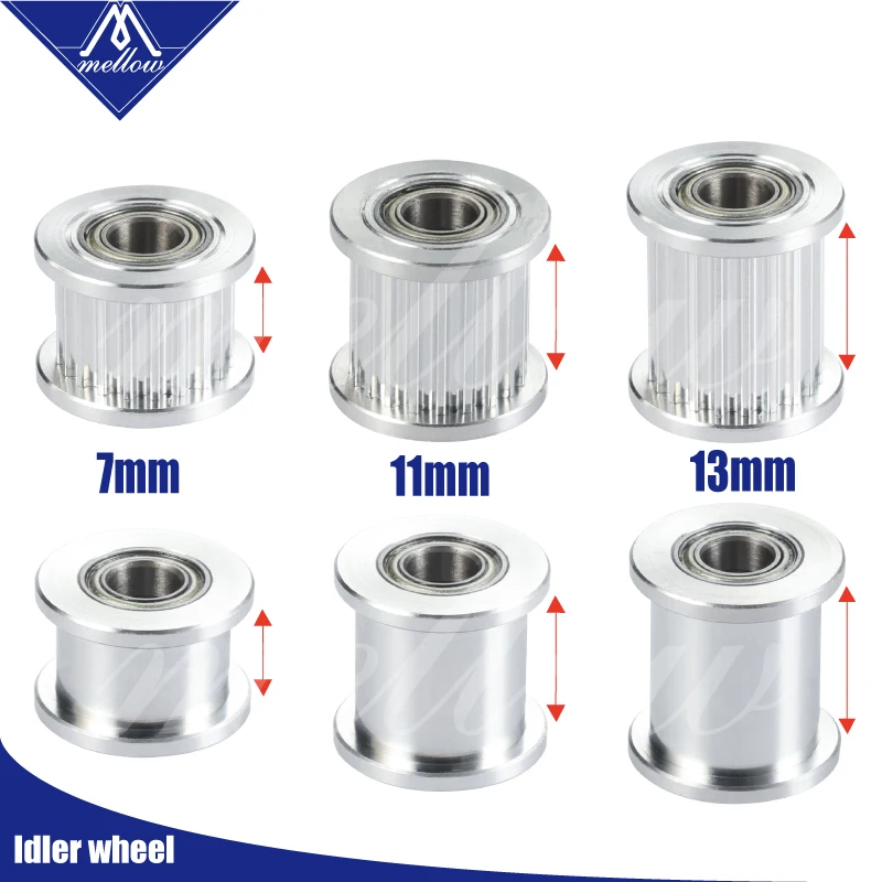 Lot De 3 Poulies à Courroie Double V Longue Durée Pour Alésage De 20 Mm