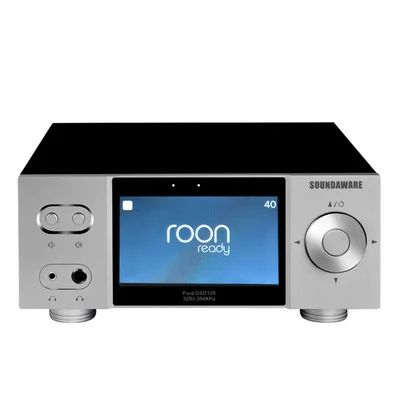 R-077 SOUNDAWARE A1 Национальный HIFI потоковый музыкальный плеер Многофункциональный интегрированный настольный с ЦАП двойной усилитель для наушников - Цвет: silvery