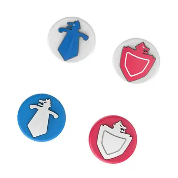 

4pcs High Quality Durable Silicone Cat Claw Handle Caps For Switch Nx Ns Left And Right Rocker Mushroom Protection Head Cover