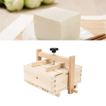 

Wooden Tofu Stamper Mold DIY Cooking Tools Cheese Tofu Mold Homemade Tofu Making Mold Kitchen Accessories Home Cooking Tools