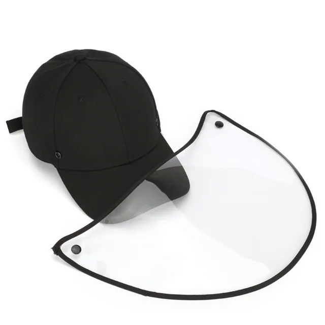 US $12.73  H798 Anti-dust Anti-fog Antivirus PVC Cover Mask Hat Adult Protective Face Mask Hats Droplets Sprea
