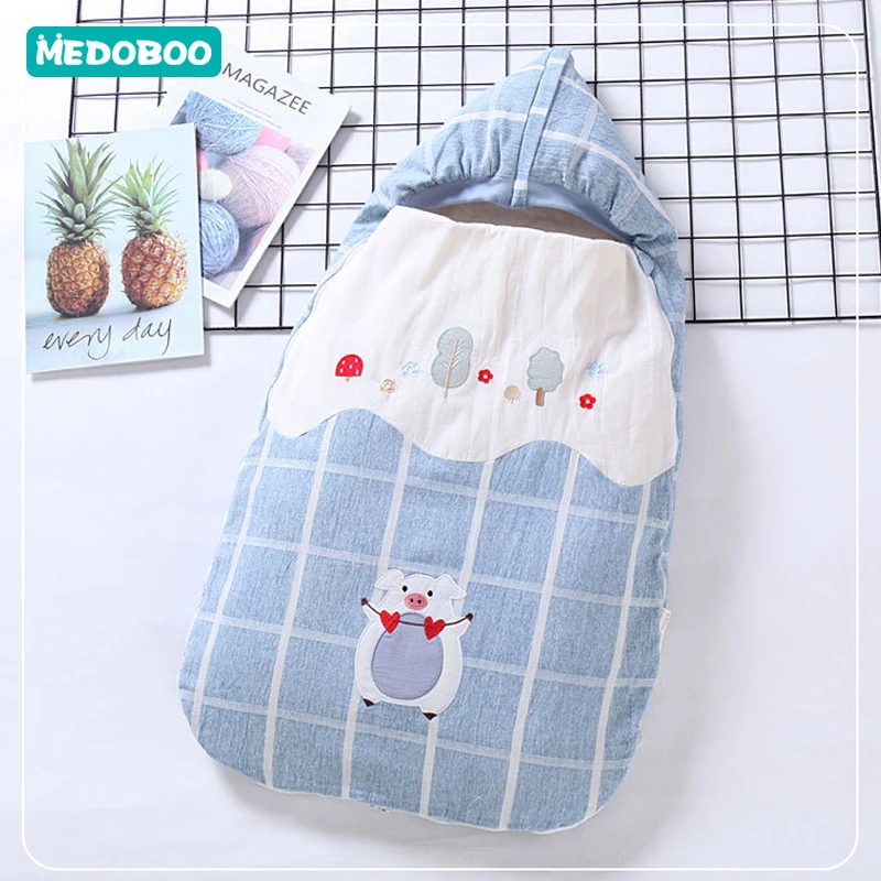 

Medobo Stroller Envelope for Discharge Baby Sleeping Bag in Hospital Diaper Cocoon for Newborns Maternity Hospital Discharge Kit