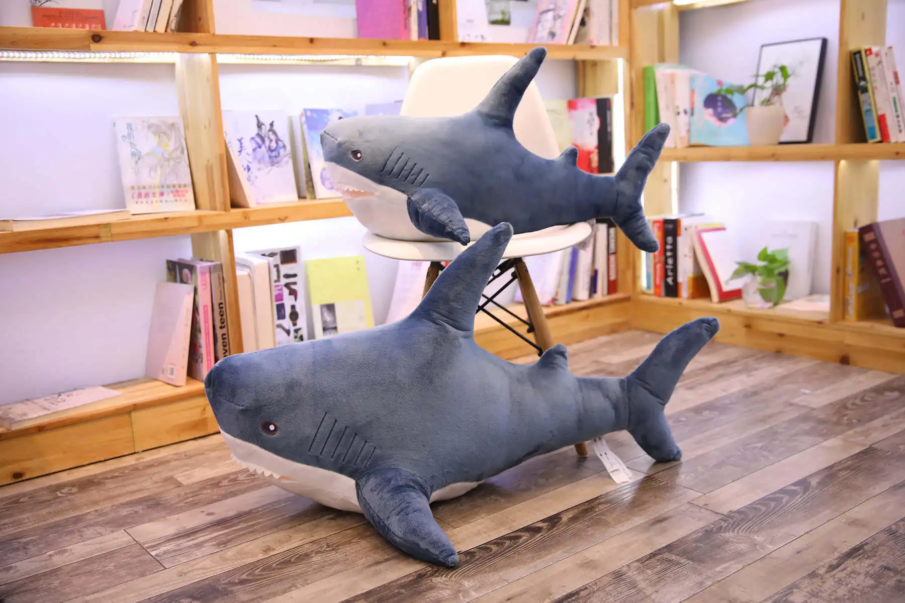 Стиль Знаменитостей акулы Плюшевые игрушки Подушка для спины Megalodon детская кровать подушка подарок