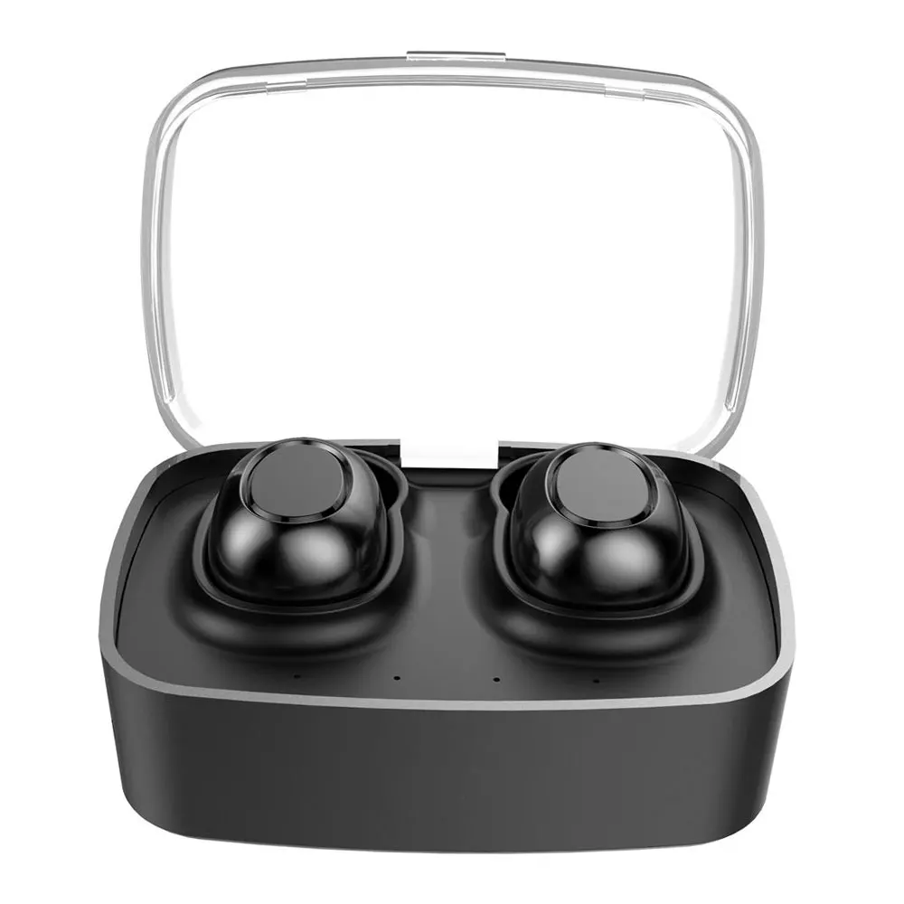 

T10 Bluetooth 5.0 Wireless Earbuds IPX7 Waterproof TWS Stereo Earphone in-Ear Built-in Mic Headset Premium Sound for Sport