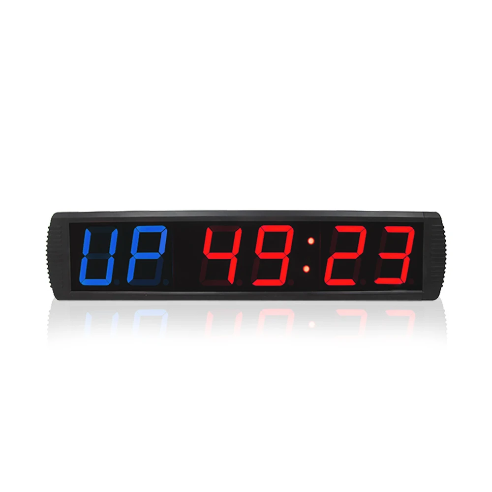 

4" Digital LED gym crossfit wall clock stopwatch countdown gym training timer clock