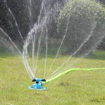 

Lawn Sprinkler Automatic Garden Water Sprinklers Lawn Irrigation Rotation 360° Watering lawn, plants, flowers for kids to play