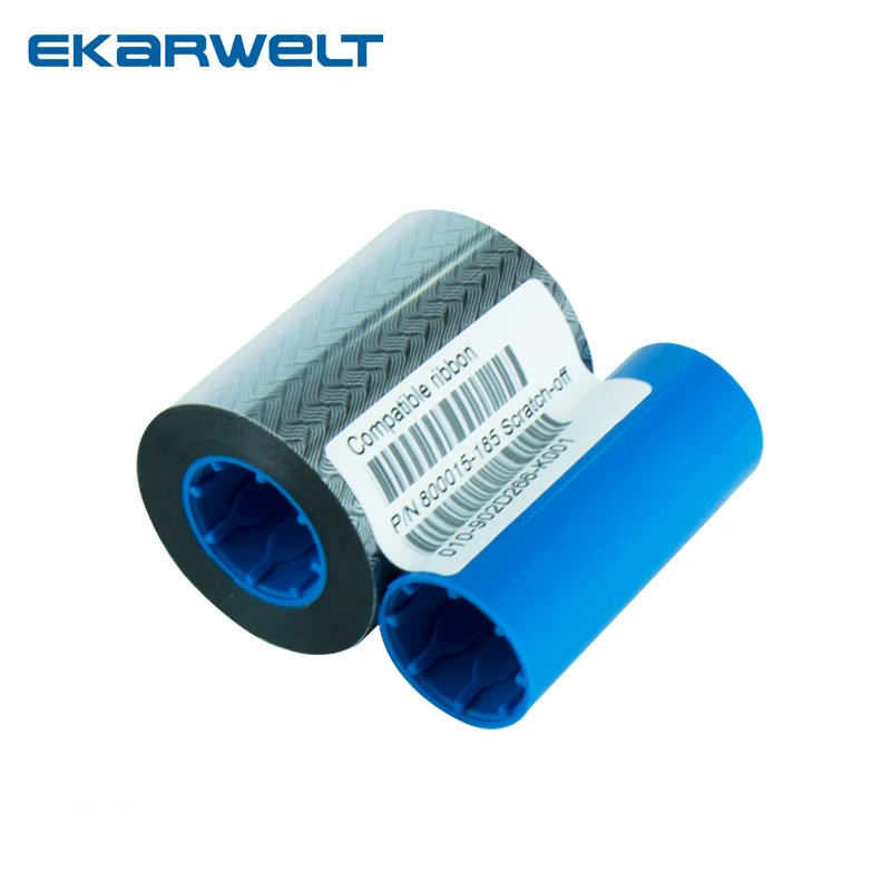 800033-860 Ribbon Nero Monocromatico E Overlay KrO Da 500 Stampe Zebra ZXP Serie 3 - Foto 8